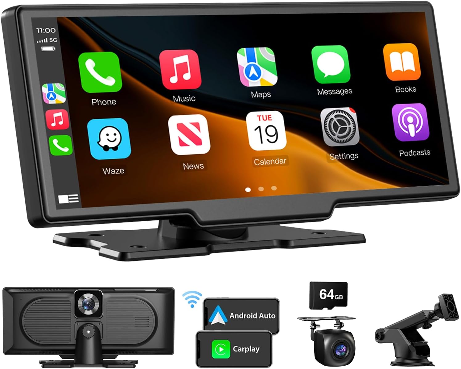 Laviay CarPlay Touchscreen with 4K Dash Cam logo